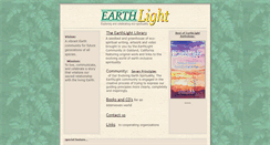 Desktop Screenshot of earthlight.org